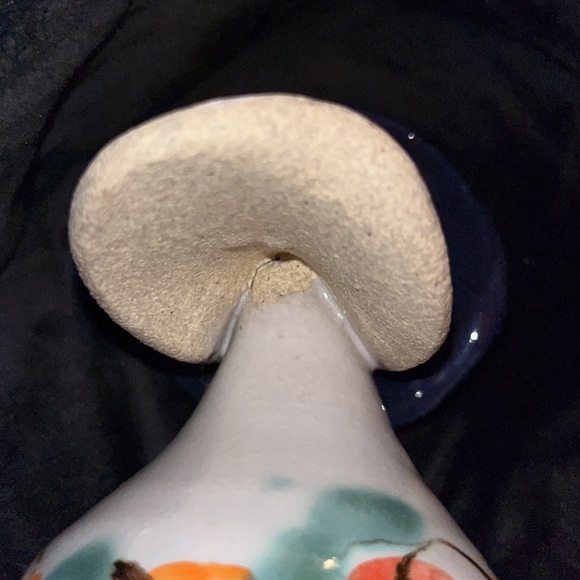 Vintage Duck Cowboy pottery piggy bank.  Used in excellent condition. Dr… - Picture 4 of 9